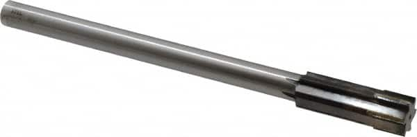 Made in USA - 0.6911 to 0.722" Diam, 9/16" Diam Shank, 2-1/4" Flute, Semi Finish Semi Ground Chucking Reamer - Makers Industrial Supply