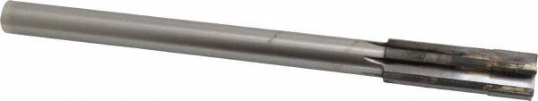 Made in USA - 0.7221 to 0.753" Diam, 5/8" Diam Shank, 2-1/2" Flute, Semi Finish Semi Ground Chucking Reamer - Makers Industrial Supply