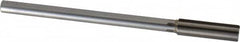 Made in USA - 9/16" Carbide-Tipped 6 Flute Chucking Reamer - Straight Flute, 0.4355" Straight Shank, 2" Flute Length, 8" OAL - Makers Industrial Supply