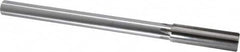 Made in USA - 3/4" Carbide-Tipped 6 Flute Chucking Reamer - Straight Flute, 5/8" Straight Shank, 2-1/2" Flute Length, 9-1/2" OAL - Makers Industrial Supply