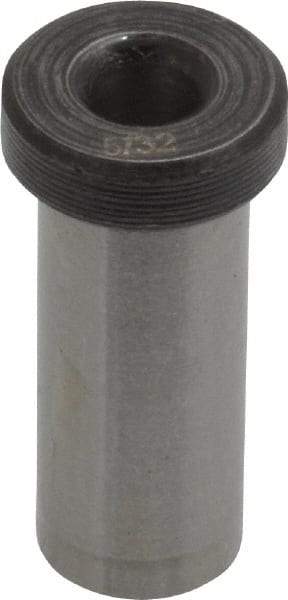 Value Collection - Type H, 5/32" Inside Diam, Head, Press Fit Drill Bushing - 5/16" Body Outside Diam, 3/4" Length Under Head, Steel - Makers Industrial Supply