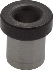 Value Collection - Type H, 3/16" Inside Diam, Head, Press Fit Drill Bushing - 5/16" Body Outside Diam, 5/16" Length Under Head, Steel - Makers Industrial Supply