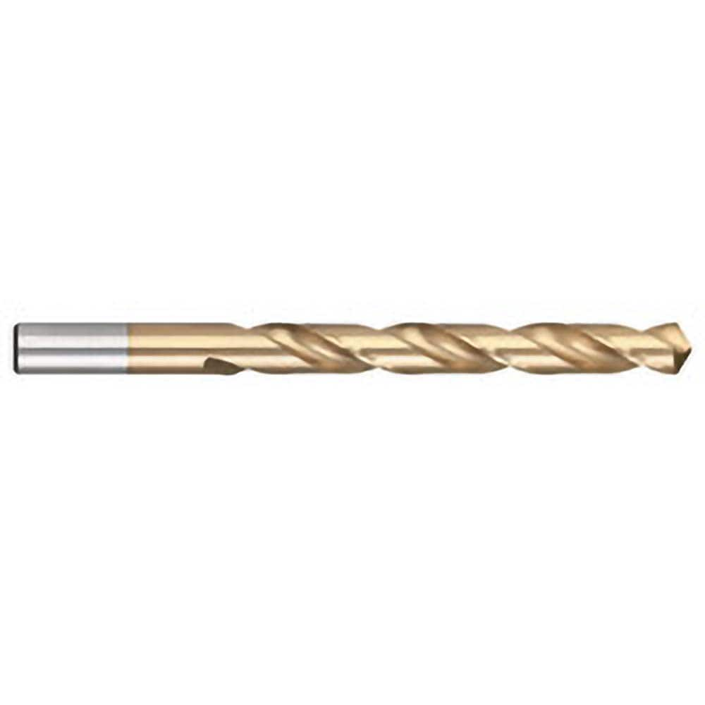 Jobber Length Drill Bit: 0.29″ Dia, 118 °, High Speed Steel Bright/Uncoated, Right Hand Cut, Spiral Flute, Straight-Cylindrical Shank