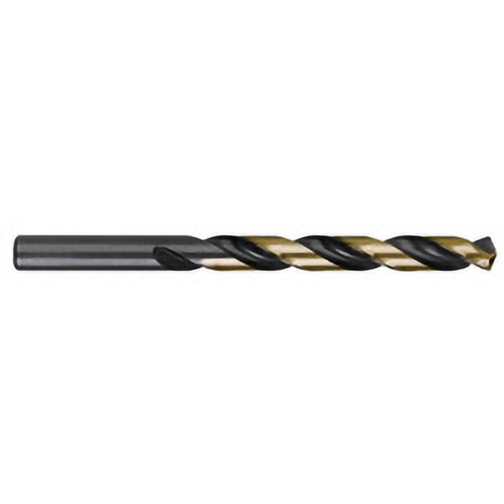 Titan USA - Jobber Length Drill Bits; Drill Bit Size (Decimal Inch): 0.3438 ; Drill Point Angle: 135 ; Drill Bit Material: High Speed Steel ; Drill Bit Finish/Coating: Uncoated ; Flute Type: Spiral ; Cutting Direction: Right Hand - Exact Industrial Supply