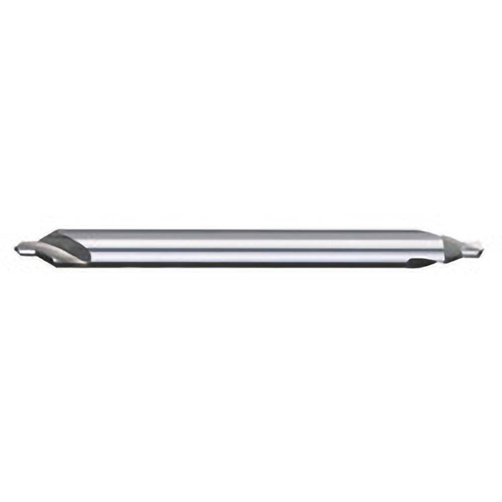 Titan USA - Combination Drill & Countersinks; Material: High Speed Steel ; Included Angle: 60 ; Trade Size: #5 ; Body Diameter (Inch): 7/16 ; Body Diameter (Decimal Inch): 7/16 ; Overall Length (Inch): 6