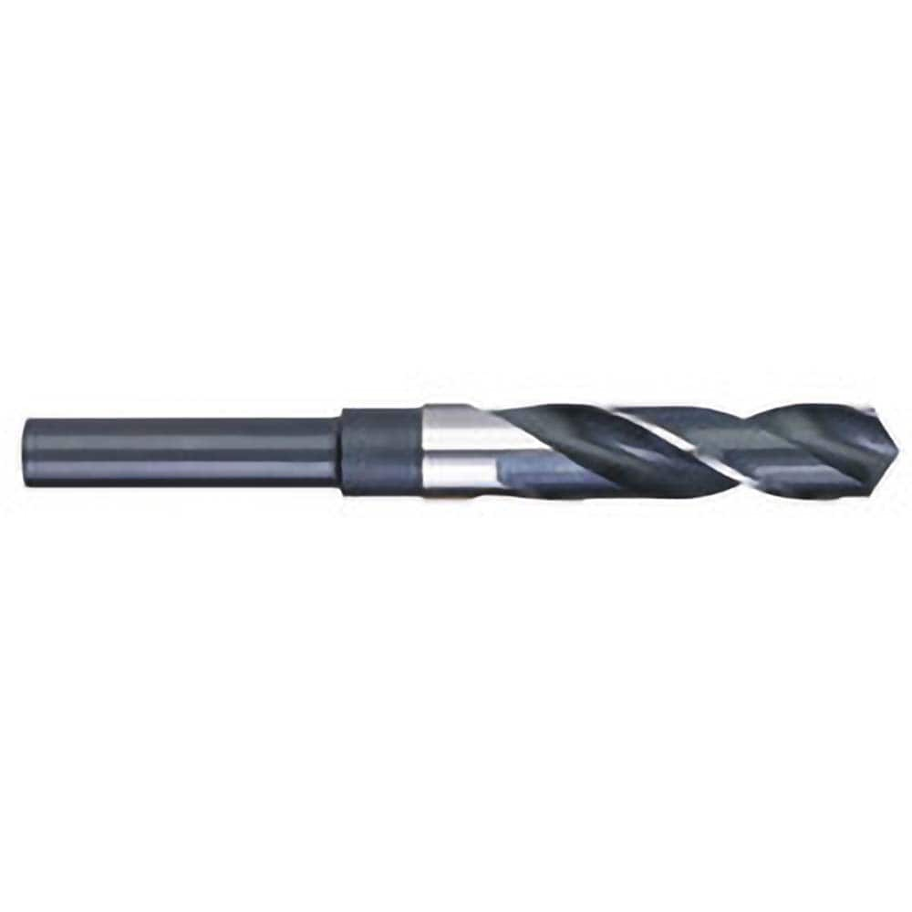 Titan USA - 29/32" 118° 1/2" Shank Uncoated High Speed Steel Silver & Deming Reduced Shank Drill Bit - Exact Industrial Supply