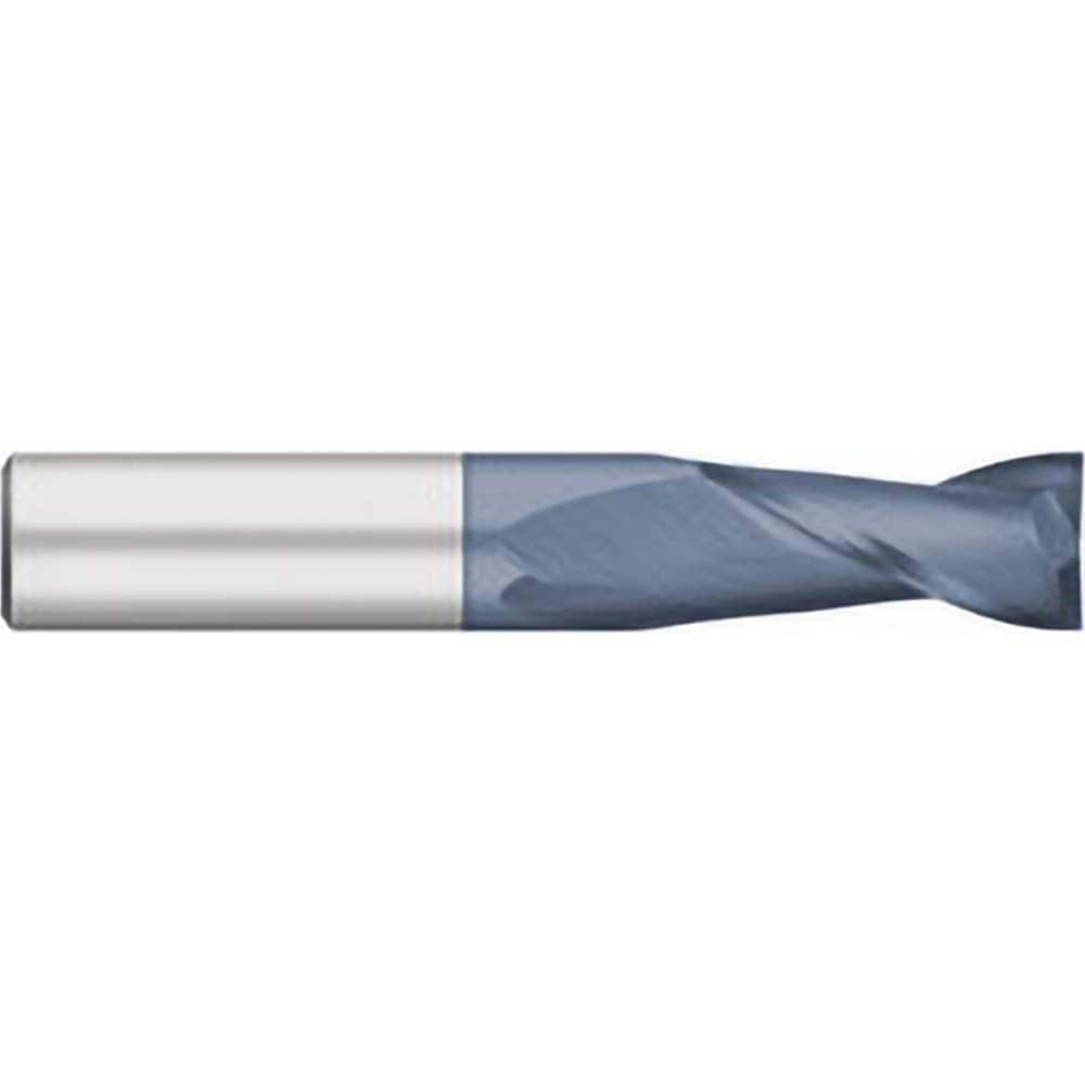 Titan USA - Square End Mills; Mill Diameter (Decimal Inch): 0.1563 ; Number of Flutes: 2 ; Length of Cut (Inch): 9/16 ; Length of Cut (Decimal Inch): 0.5625 ; Material: Solid Carbide ; Finish/Coating: AlTiN - Exact Industrial Supply