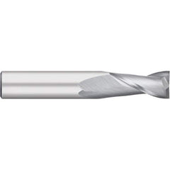 Titan USA - Square End Mills; Mill Diameter (Decimal Inch): 0.3281 ; Number of Flutes: 2 ; Length of Cut (Inch): 1 ; Length of Cut (Decimal Inch): 1.0000 ; Material: Solid Carbide ; Finish/Coating: Uncoated - Exact Industrial Supply