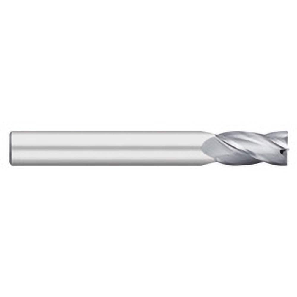 Titan USA - Square End Mills; Mill Diameter (Inch): 3/8 ; Mill Diameter (Decimal Inch): 0.3750 ; Number of Flutes: 4 ; Length of Cut (Inch): 1-1/8 ; Length of Cut (Decimal Inch): 1.1250 ; Material: Solid Carbide - Exact Industrial Supply