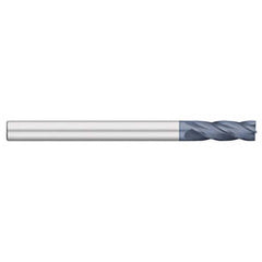 Titan USA - Square End Mills; Mill Diameter (Inch): 7/16 ; Mill Diameter (Decimal Inch): 0.4375 ; Number of Flutes: 4 ; Length of Cut (Inch): 3 ; Length of Cut (Decimal Inch): 3.0000 ; Material: Solid Carbide - Exact Industrial Supply