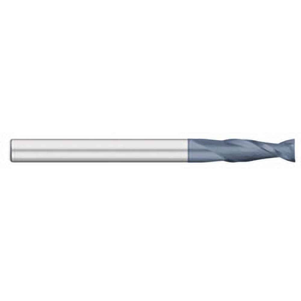 Titan USA - Square End Mills; Mill Diameter (Inch): 7/16 ; Mill Diameter (Decimal Inch): 0.4375 ; Number of Flutes: 2 ; Length of Cut (Inch): 3 ; Length of Cut (Decimal Inch): 3.0000 ; Material: Solid Carbide - Exact Industrial Supply