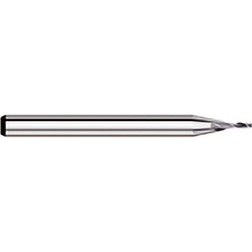 Titan USA - Square End Mills; Mill Diameter (mm): 1.70 ; Mill Diameter (Decimal Inch): 0.0670 ; Number of Flutes: 2 ; Length of Cut (Decimal Inch): 0.2010 ; Material: Solid Carbide ; Finish/Coating: Uncoated - Exact Industrial Supply