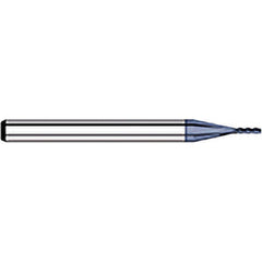 Titan USA - Corner Radius & Corner Chamfer End Mills; Mill Diameter (Inch): 5/64 ; Mill Diameter (Decimal Inch): 0.0780 ; End Type: Corner Radius ; Corner Radius (Inch): 1/64 ; Corner Radius (Decimal Inch): 0.0150 ; Number of Flutes: 4 - Exact Industrial Supply