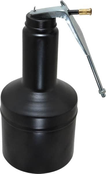 PRO-LUBE - 6" Long Rigid Spout, Pistol-Grip Oiler - Steel Body, Enamel - Makers Industrial Supply