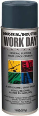 Krylon - Gray, Gloss, Enamel Spray Paint - 9 to 13 Sq Ft per Can, 10 oz Container, Use on Ceramics, Glass, Metal, Plaster, Wood - Makers Industrial Supply