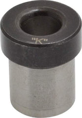 Value Collection - Type H, Letter K Inside Diam, Head, Press Fit Drill Bushing - 1/2" Body Outside Diam, 1/2" Length Under Head, Steel - Makers Industrial Supply