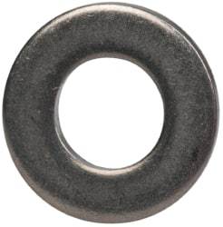 Made in USA - #6L Screw, Grade 300 Stainless Steel Standard Flat Washer - 0.156" ID x 0.312" OD, 0.027" Thick, Plain Finish, Meets Military Specifications - Makers Industrial Supply