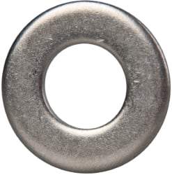 Made in USA - 5/16" Screw, Grade 300 Stainless Steel Standard Flat Washer - 0.343" ID x 0.687" OD, 0.051" Thick, Passivated Finish, Meets Military Specifications - Makers Industrial Supply