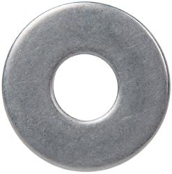 Made in USA - 5/8" Screw, Grade 17-7 PH Stainless Steel USS Flat Washer - 11/16" ID x 1-3/4" OD, 0.12" Thick, Plain Finish - Makers Industrial Supply