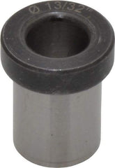 Value Collection - Type H, 13/32" Inside Diam, Head, Press Fit Drill Bushing - 5/8" Body Outside Diam, 3/4" Length Under Head, Steel - Makers Industrial Supply