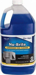 Nu-Calgon - 1 Gal Bottle HVAC Coil Cleaner - Alkaline Formula - Makers Industrial Supply