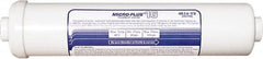 Nu-Calgon - 1/4 Inch Pipe, Inline Water Filter System with Disposable Filter and Quick Disconnect Fittings - Reduces Sediment, Taste, Odor, Chlorine and Scale - Makers Industrial Supply