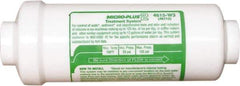 Nu-Calgon - 1/4 Inch Pipe, Inline Water Filter System with Disposable Filter and Quick Disconnect Fittings - Reduces Sediment, Taste, Odor, Chlorine and Scale - Makers Industrial Supply