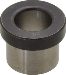 Value Collection - Type H, 1/2" Inside Diam, Head, Press Fit Drill Bushing - 3/4" Body Outside Diam, 1/2" Length Under Head, Steel - Makers Industrial Supply