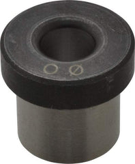 Value Collection - Type H, Letter O Inside Diam, Head, Press Fit Drill Bushing - 5/8" Body Outside Diam, 1/2" Length Under Head, Steel - Makers Industrial Supply