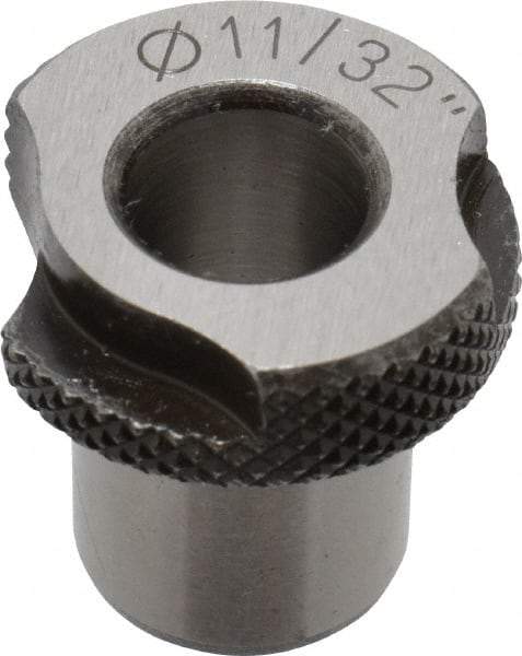 Value Collection - Type SF, 11/32" Inside Diam, Head, Slip Fixed Drill Bushing - 1/2" Body Outside Diam, 1/2" Length Under Head, Steel, LS-1 Compatible - Makers Industrial Supply