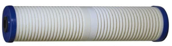 3M Aqua-Pure - 4-1/2" OD, 25µ, Cellulose Fiber Graded-Density Cartridge Filter - 20" Long, Reduces Sediments & Rust - Makers Industrial Supply