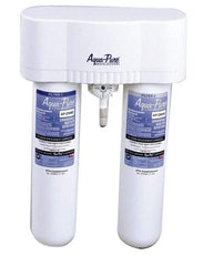 3M Aqua-Pure - 0.6 GPM Max Flow Rate, 1/4 Inch Pipe, Under Sink, Dual Filtration Water Filter System - 2 Housings, Reduces Sediment, Taste, Odor, Chlorine, VOC's, MTBE's, Lead, Cysts - Makers Industrial Supply