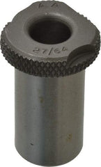 Value Collection - Type SF, 27/64" Inside Diam, Head, Slip Fixed Drill Bushing - 3/4" Body Outside Diam, 1-3/8" Length Under Head, Steel, LS-1 Compatible - Makers Industrial Supply