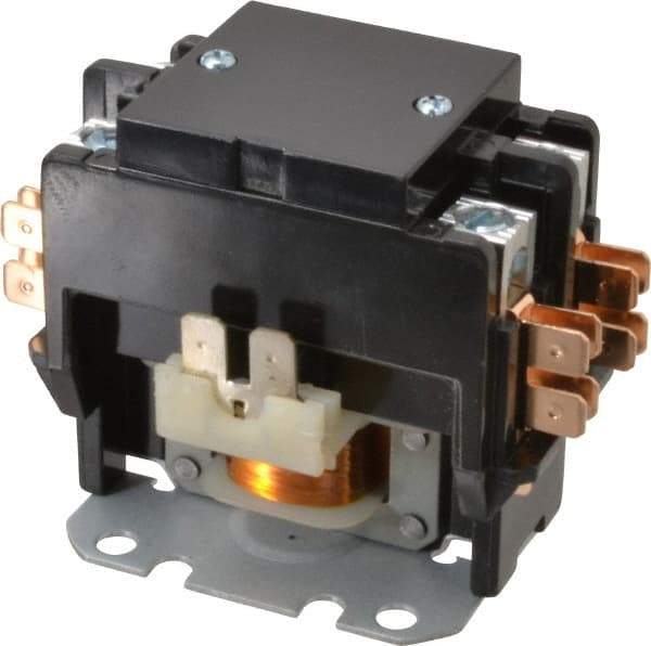 White-Rodgers - Definite Purpose Contactors   Number of Poles: 2    Resistive Load Rating (A): 50A@277VAC; 50A@480VAC; 50A@600VAC - Makers Industrial Supply