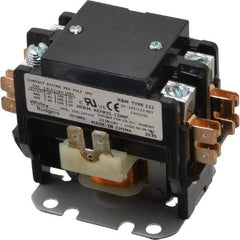 White-Rodgers - Definite Purpose Contactors   Number of Poles: 2    Resistive Load Rating (A): 50A@277VAC; 50A@480VAC; 50A@600VAC - Makers Industrial Supply