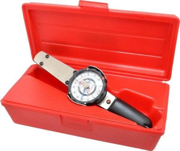 Proto - 1/4" Drive Dial Torque Wrench - 30 In/Lb Torque, 10" OAL, Fixed Head - Makers Industrial Supply