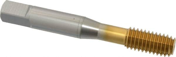 OSG - 3/8-16 UNC H7 Thread Limit Modified Bottoming Thread Forming Tap - Cobalt, TiN Finish, 2-15/16" OAL, 1-1/4" Thread Length, Right Hand Thread, Series HY-PRO NRT - Makers Industrial Supply