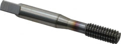 OSG - 5/16-18 UNC H5 Thread Limit Bottoming Thread Forming Tap - Powdered Metal High Speed Steel, TiCN Finish, 2-23/32" OAL, 1-1/8" Thread Length, Right Hand Thread, Series EXOTAP NRT - Makers Industrial Supply