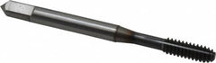 OSG - #10-24 UNC H6 Thread Limit Modified Bottoming Thread Forming Tap - Powdered Metal High Speed Steel, TiCN Finish, 2-3/8" OAL, 7/8" Thread Length, Right Hand Thread, Series EXOTAP NRT - Makers Industrial Supply