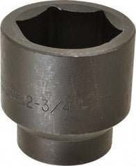 Proto - #5 Spline Drive, 2-3/4" Socket, Impact Socket - 6 Points, 4-1/4" OAL - Makers Industrial Supply