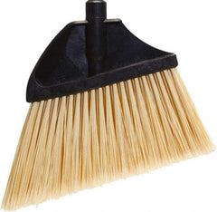 O-Cedar - 13" Wide, Beige PET Bristles, Angled Broom - Flagged - Makers Industrial Supply