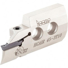 Iscar - 4" Groove Width, 30mm Max Depth of Cut, Right Hand Cut, HFAI Indexable Grooving Blade - HFPR/L, HFPR/L (Full Radius) Insert Style, Series Heliface - Makers Industrial Supply