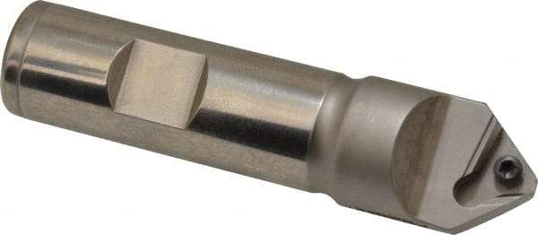 Ingersoll Cutting Tools - 82° Included Angle, 0.782" Drill Diam, 3-1/2" OAL, 3/4" Shank Diam, Indexable Spotting and Center Drill - TFLT 15 Insert Style - Makers Industrial Supply