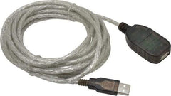 Tripp-Lite - 16' Long, USB A/A Computer Cable - Black, Male x Female - Makers Industrial Supply