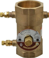 Bell & Gossett - 2" Pipe, Threaded End Connections, Inline Calibrated Balance Valve - 5-1/8" Long, 4-1/8" High, 300 Max psi, Brass Body - Makers Industrial Supply