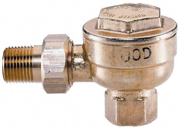 Hoffman Speciality - 1/2 Male" Pipe, Brass Thermostatic Steam Trap - 125 Max psi - Makers Industrial Supply