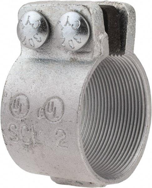 Thomas & Betts - 2" Trade, Malleable Iron Threaded Rigid/Intermediate (IMC) Conduit Coupling - Noninsulated - Makers Industrial Supply