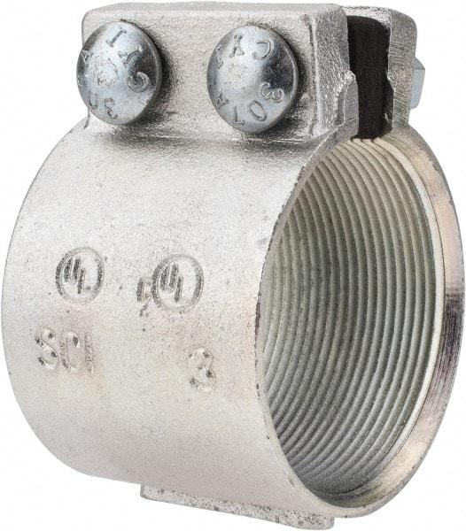 Thomas & Betts - 3" Trade, Malleable Iron Threaded Rigid/Intermediate (IMC) Conduit Coupling - Noninsulated - Makers Industrial Supply