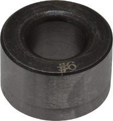 Value Collection - Type P, No. 6 Inside Diam, Headless, Press Fit Drill Bushing - 13/32" Body Outside Diam, 1/4" OAL, Steel - Makers Industrial Supply