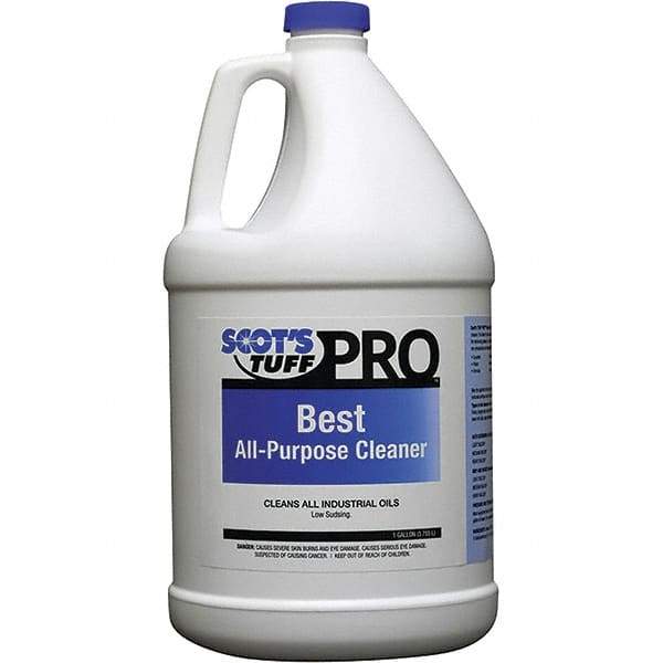 Scot's Tuff - 1 Gal Bottle All-Purpose Cleaner - Low Sudsing, Pleasant - Makers Industrial Supply